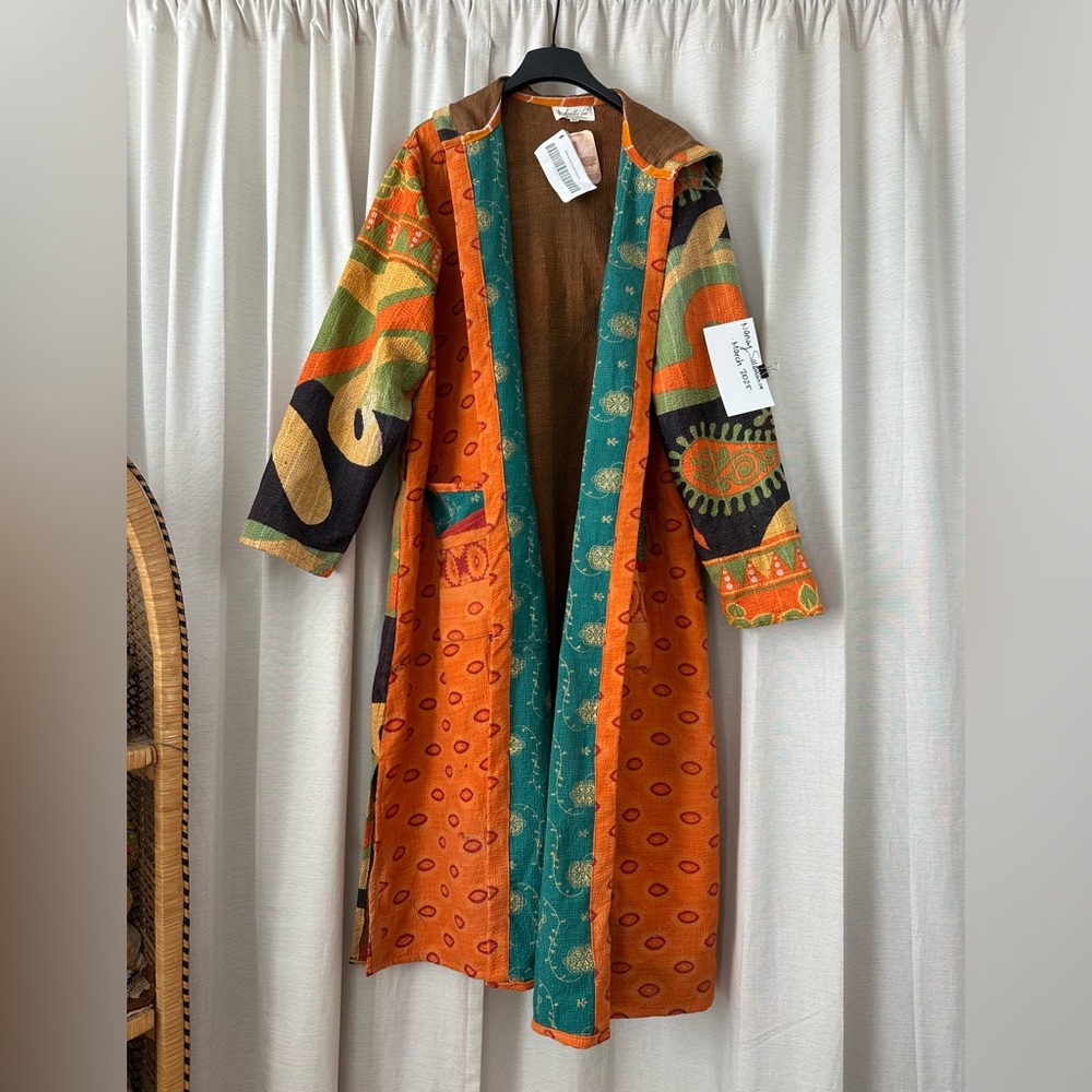 Kantha Bae Rising Sun Coat